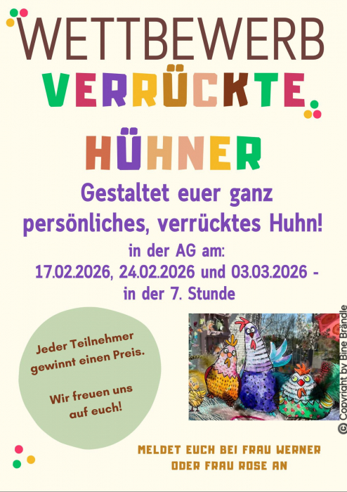 Verr&uuml;ckte H&uuml;hner